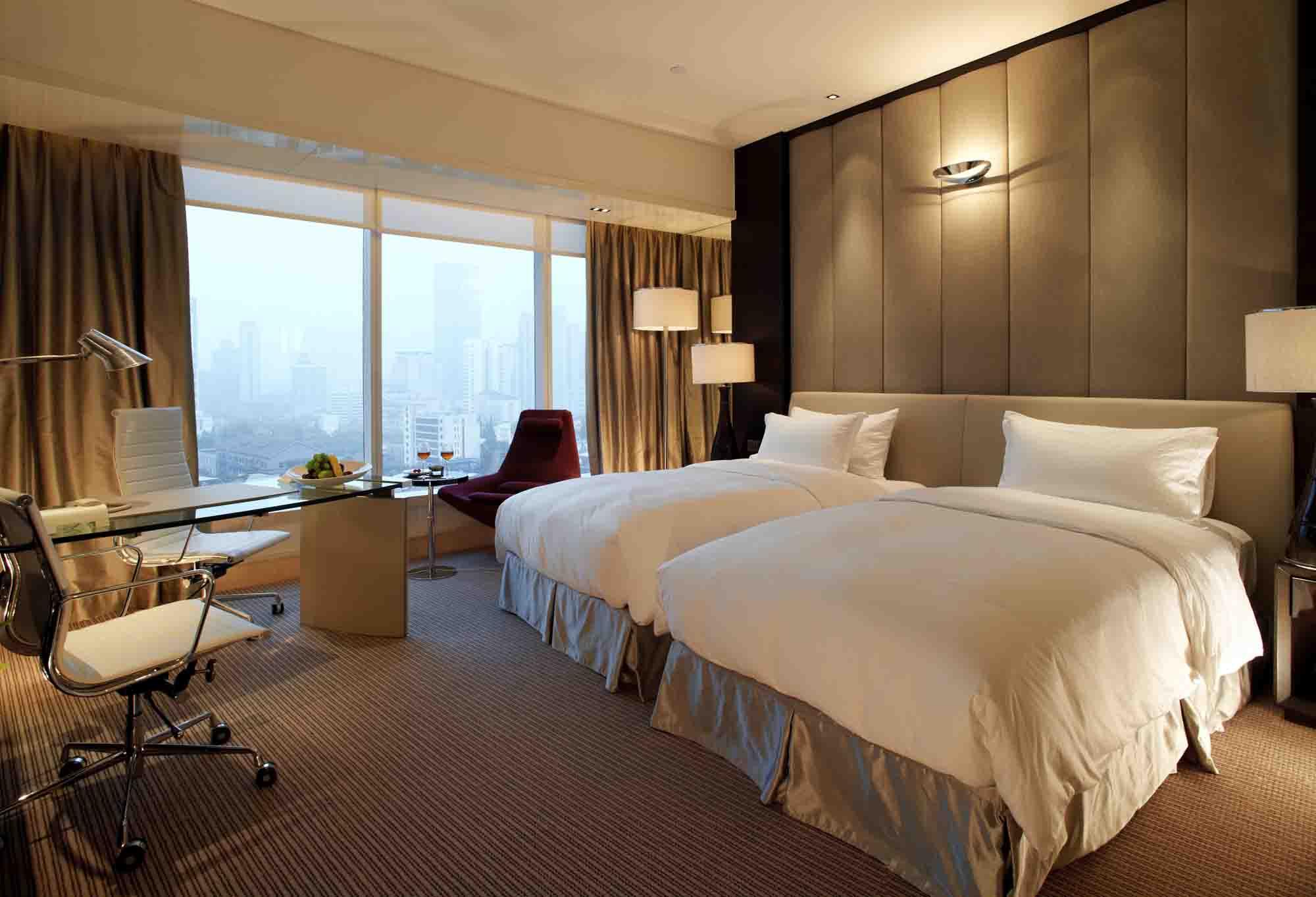 Hilton Shanghai City Center -Steps From Iconic Landmarks Wukang Mansion And Jing'An Temple Habitación foto