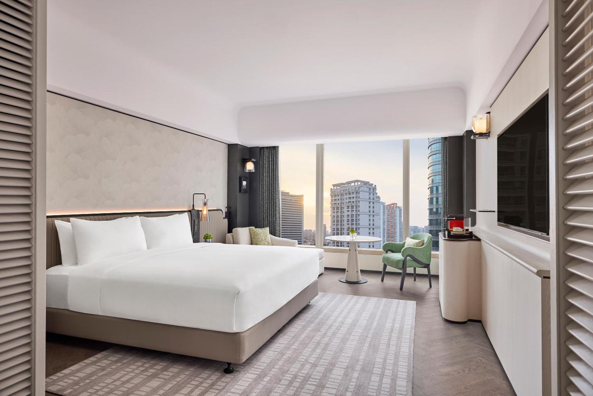 Hilton Shanghai City Center -Steps From Iconic Landmarks Wukang Mansion And Jing'An Temple Exterior foto